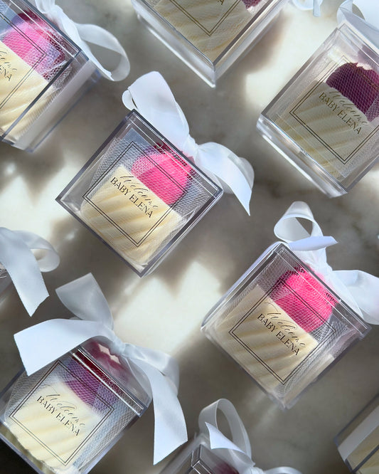 MINI PEONY PILLAR CANDLE