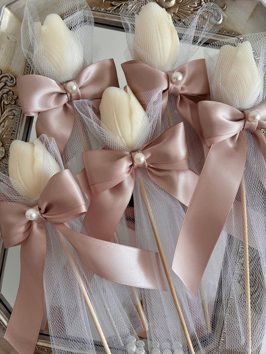 TULIP CANDLE FAVOR