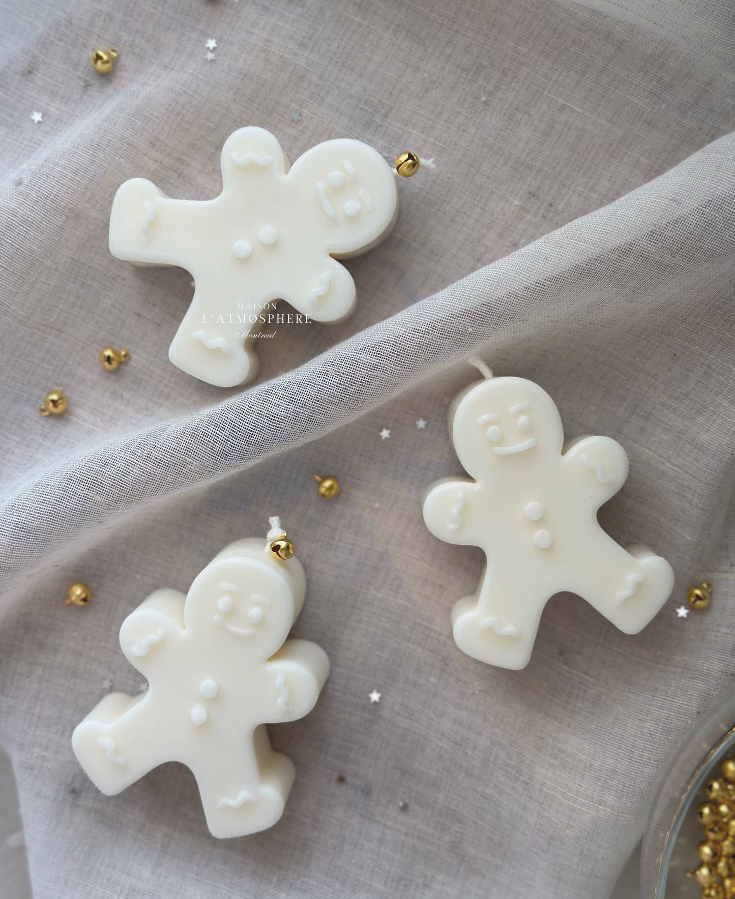 GINGERBREAD BABY CANDLE