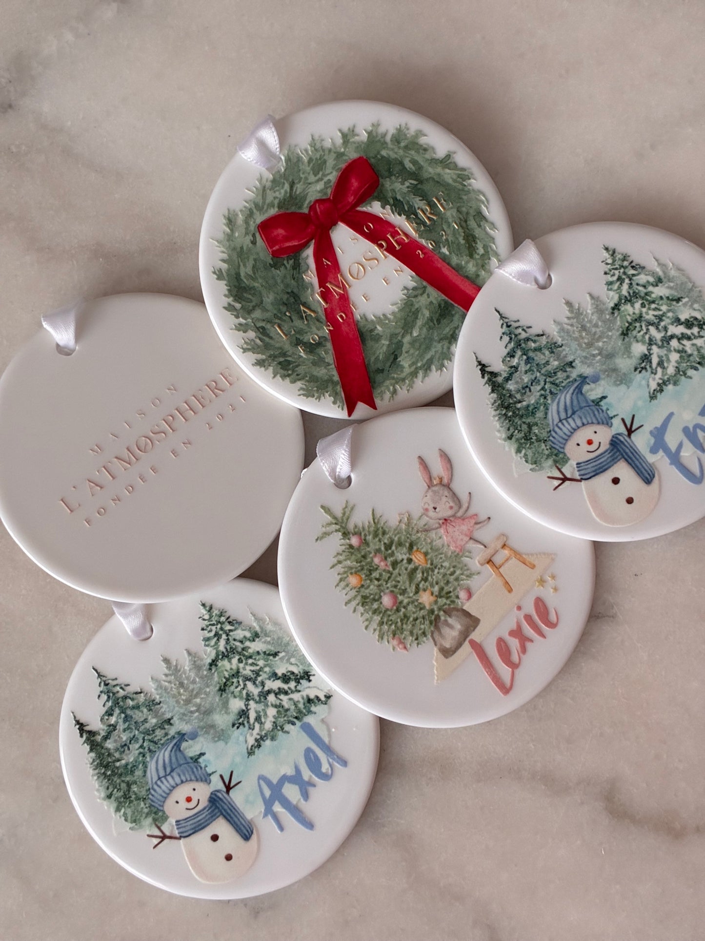 Vintage Ceramic Ornament