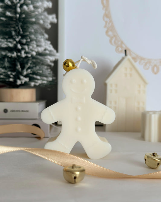 GINGERBREAD MAN CANDLE