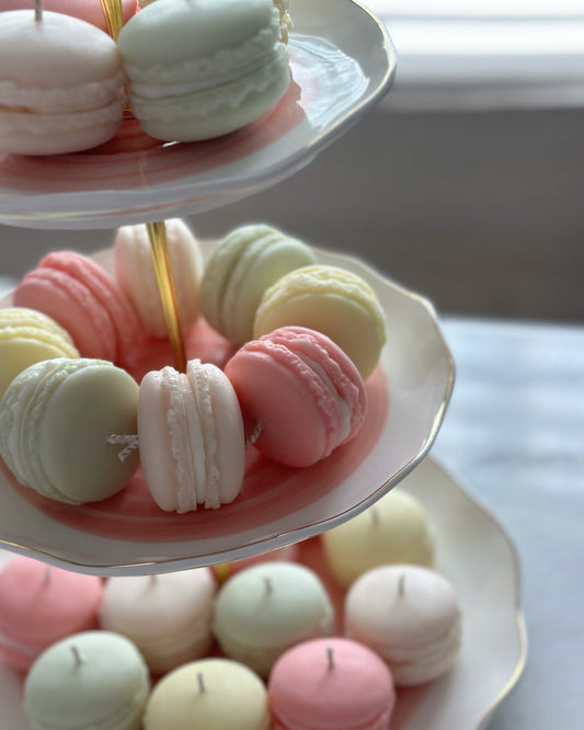 FRENCH MACARON CANDLE SET