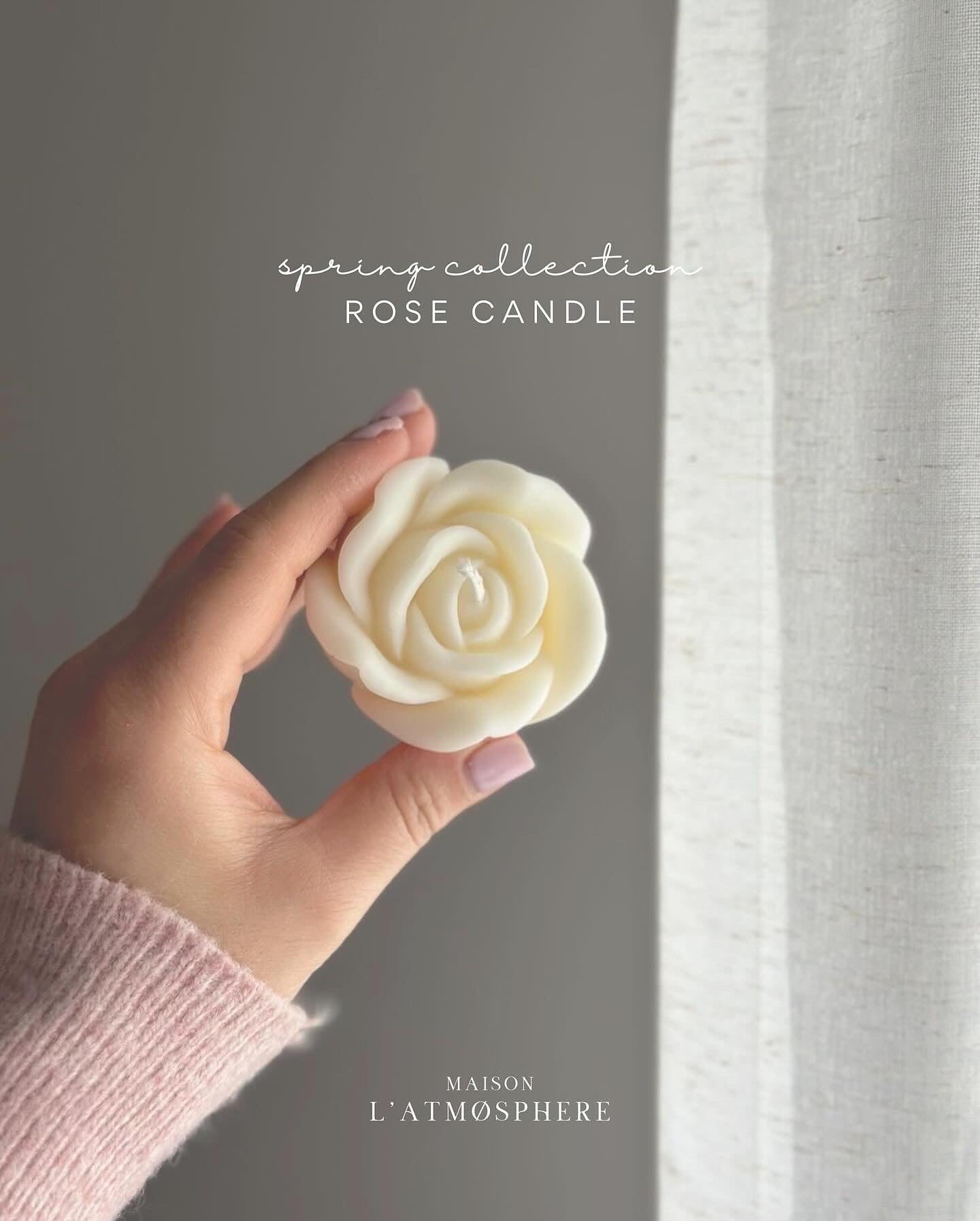 ROSE CANDLE