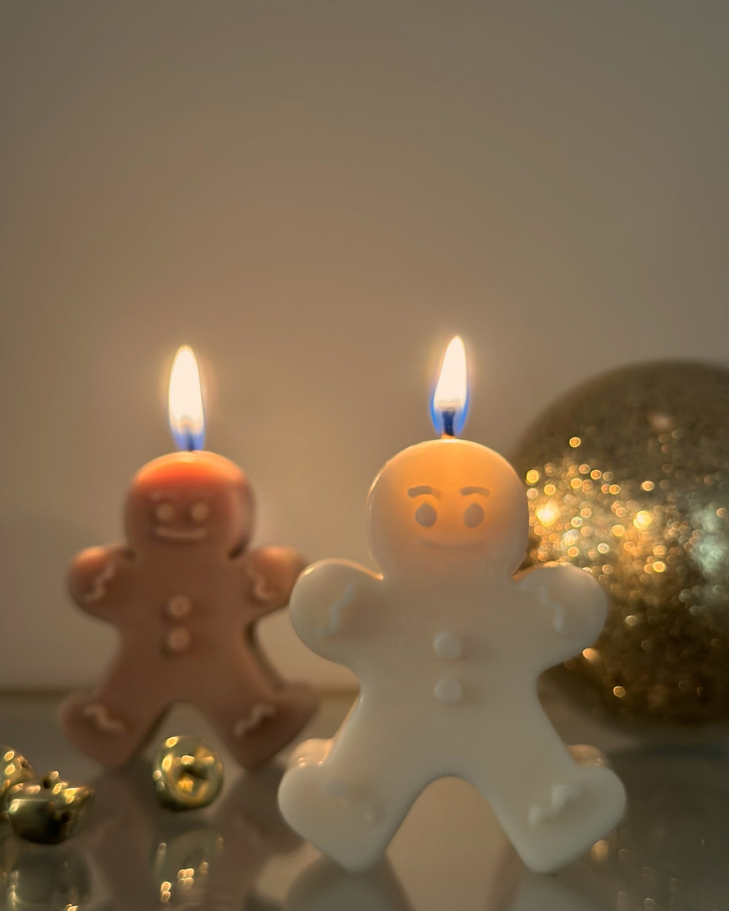 GINGERBREAD BABY CANDLE