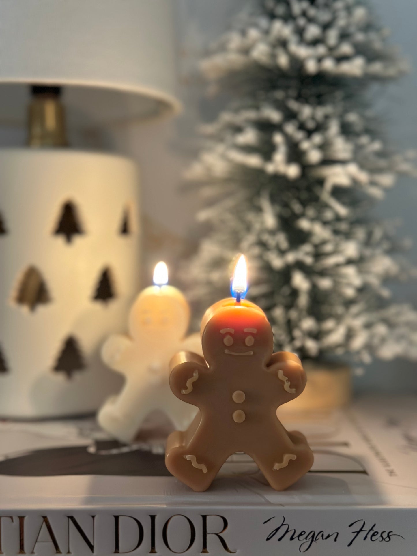 GINGERBREAD BABY CANDLE