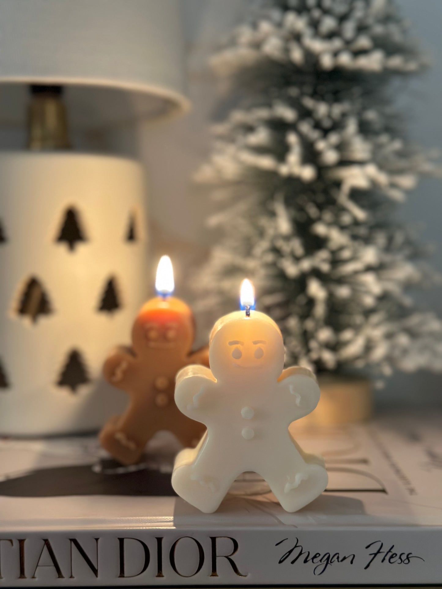 GINGERBREAD BABY CANDLE