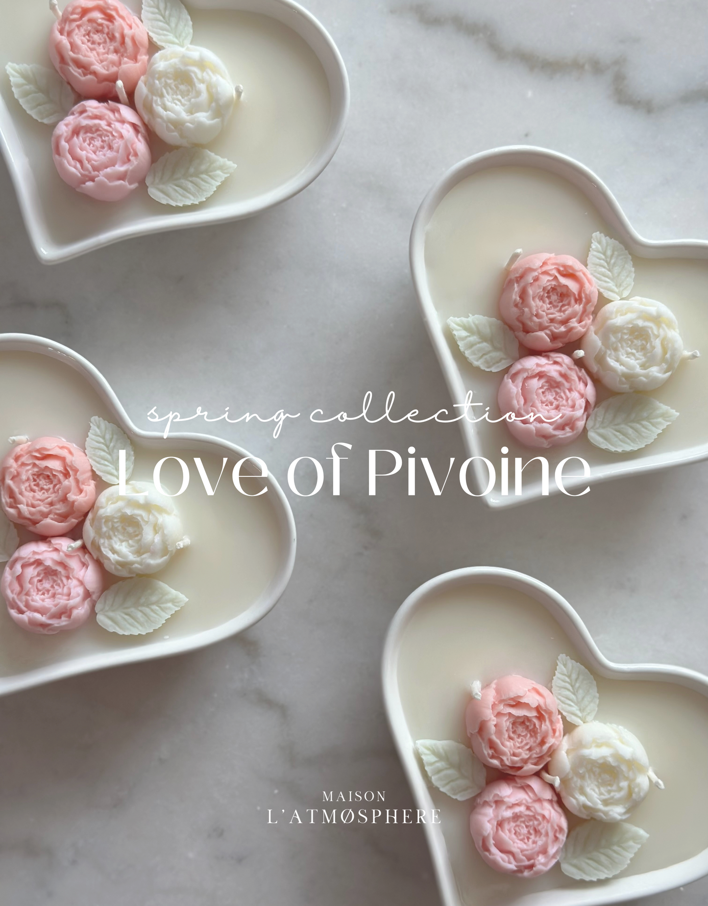 LOVE OF PIVOINE CANDLE