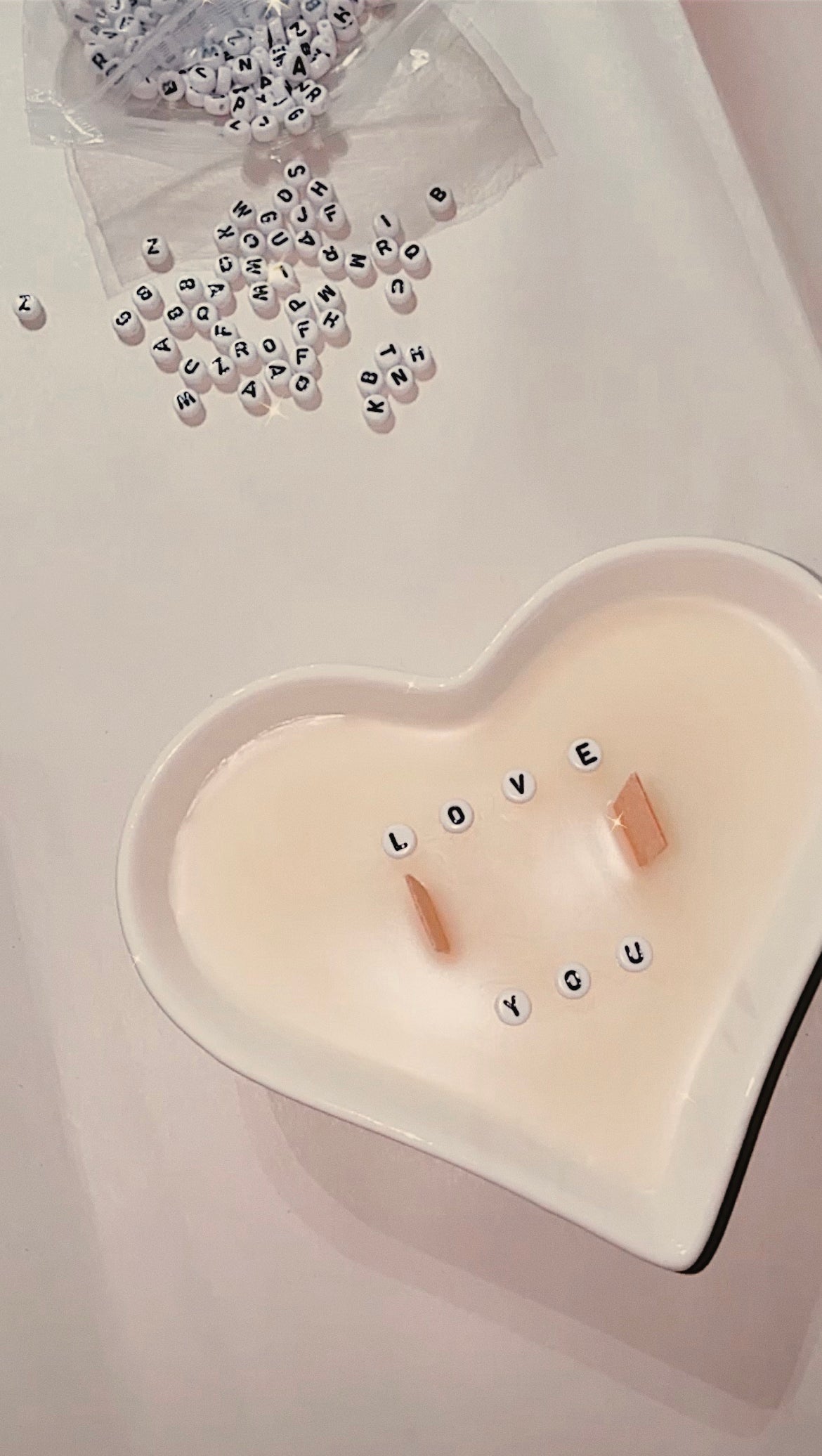 LETTER CANDLE