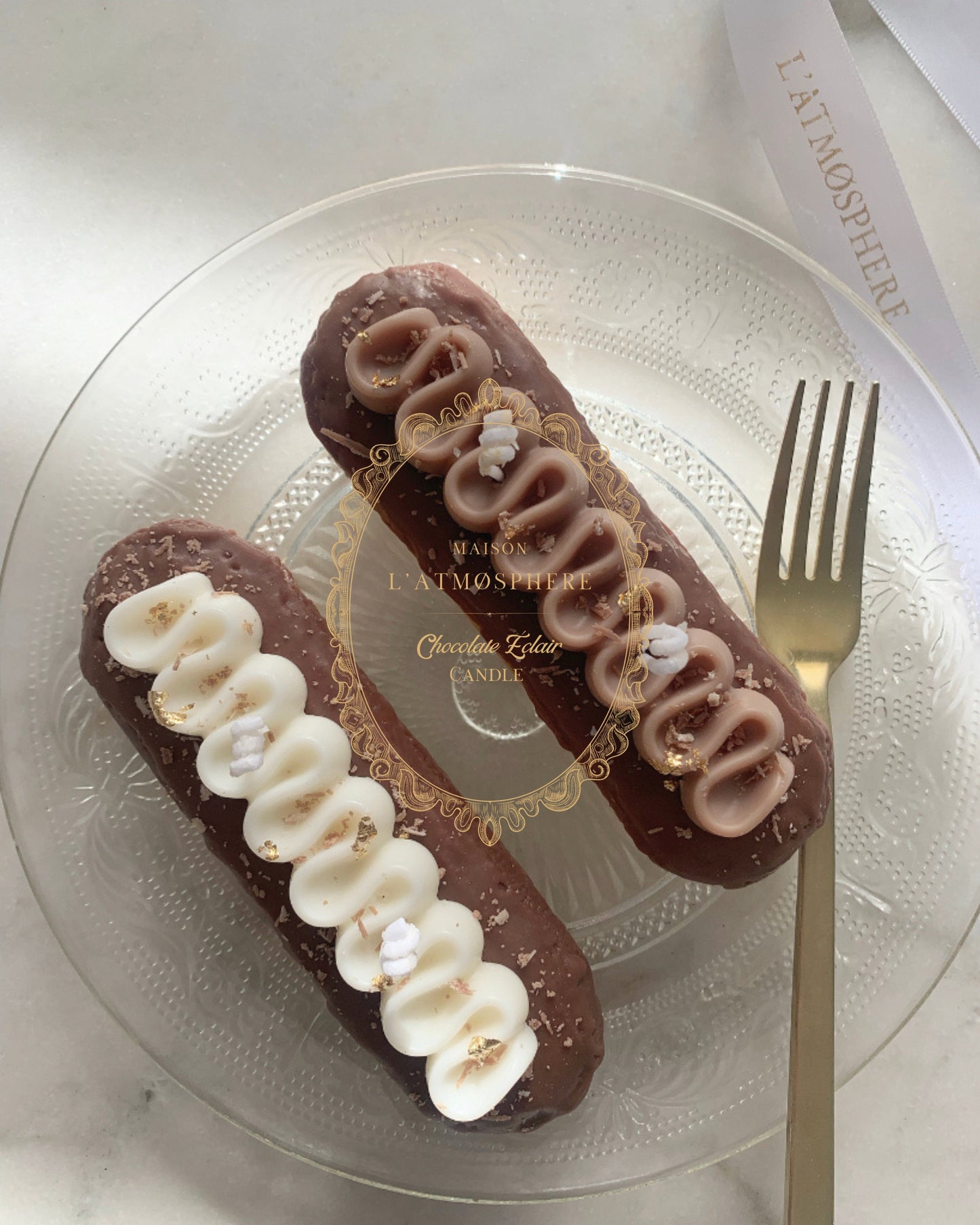 CHOCOLATE ECLAIR CANDLE