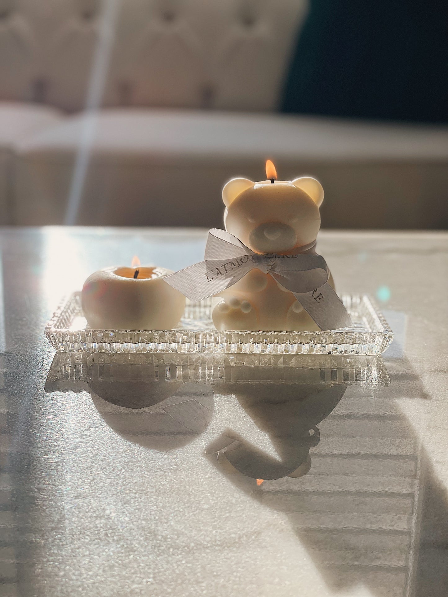 TEDDY BEAR CANDLE